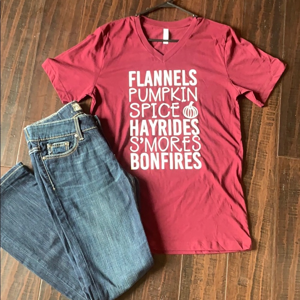 Cute Fall shirt NWOT